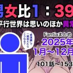 男女比1:39の平行世界は思いのほか異常（Fantiaまとめ2025年1月〜12月分）
