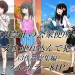 使用禁止の公衆便所に少女を連れ込んで●す