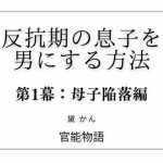 反抗期の息子を男にする方法 第1幕:母子陥落編